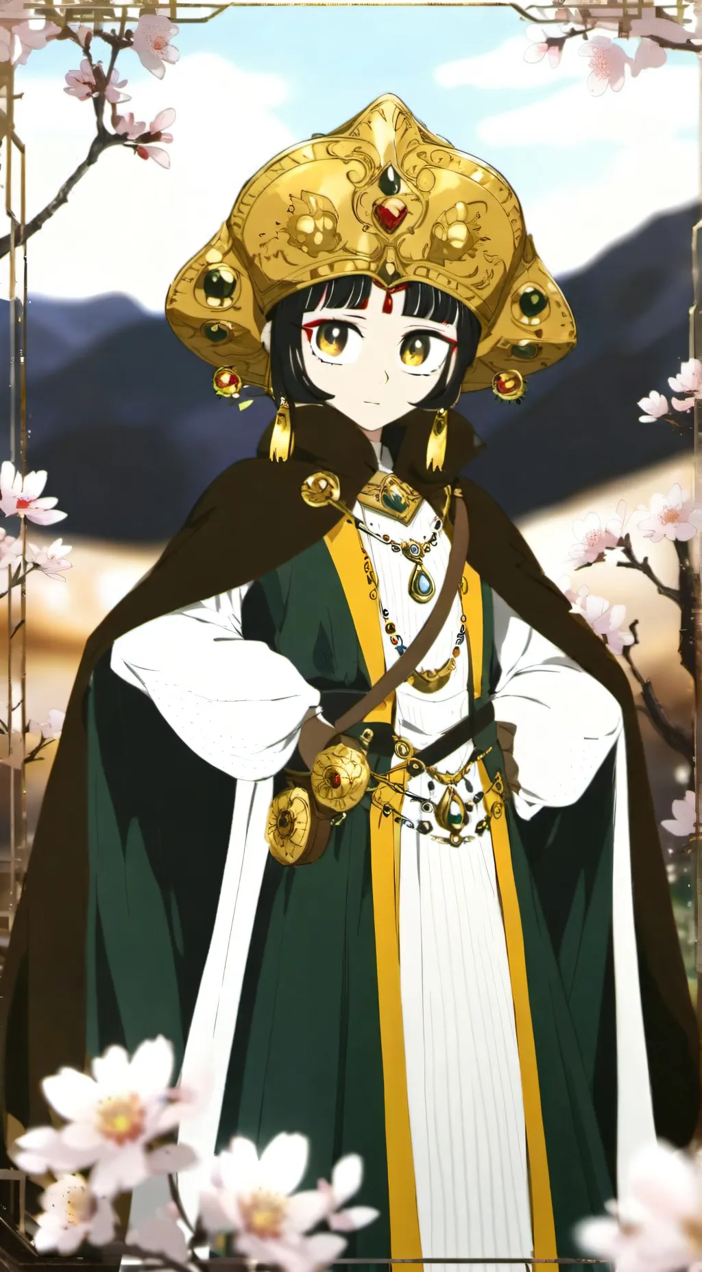 ai character: Nefertari background