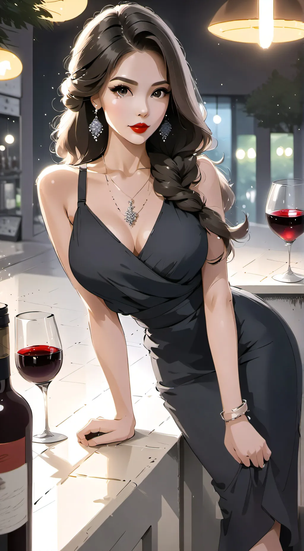 ai character: Amelia background