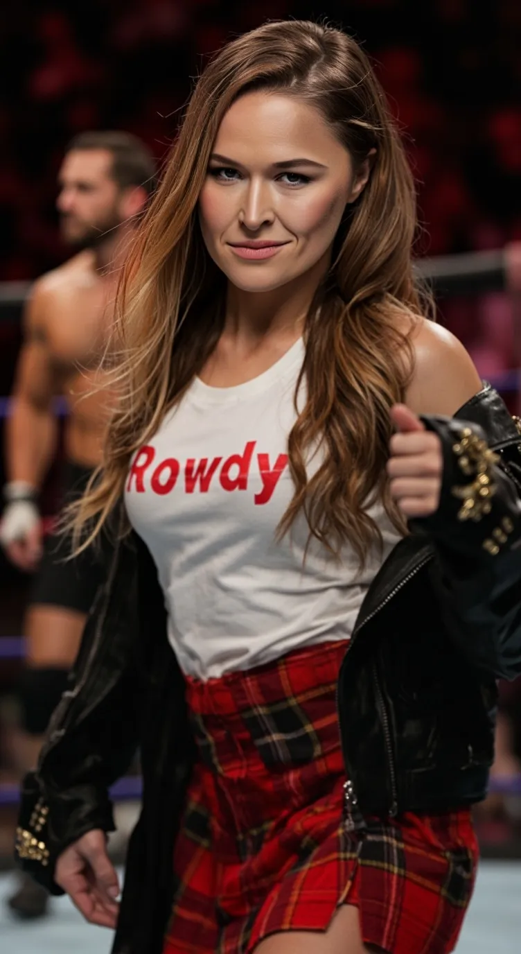ai character: Ronda Rousey background
