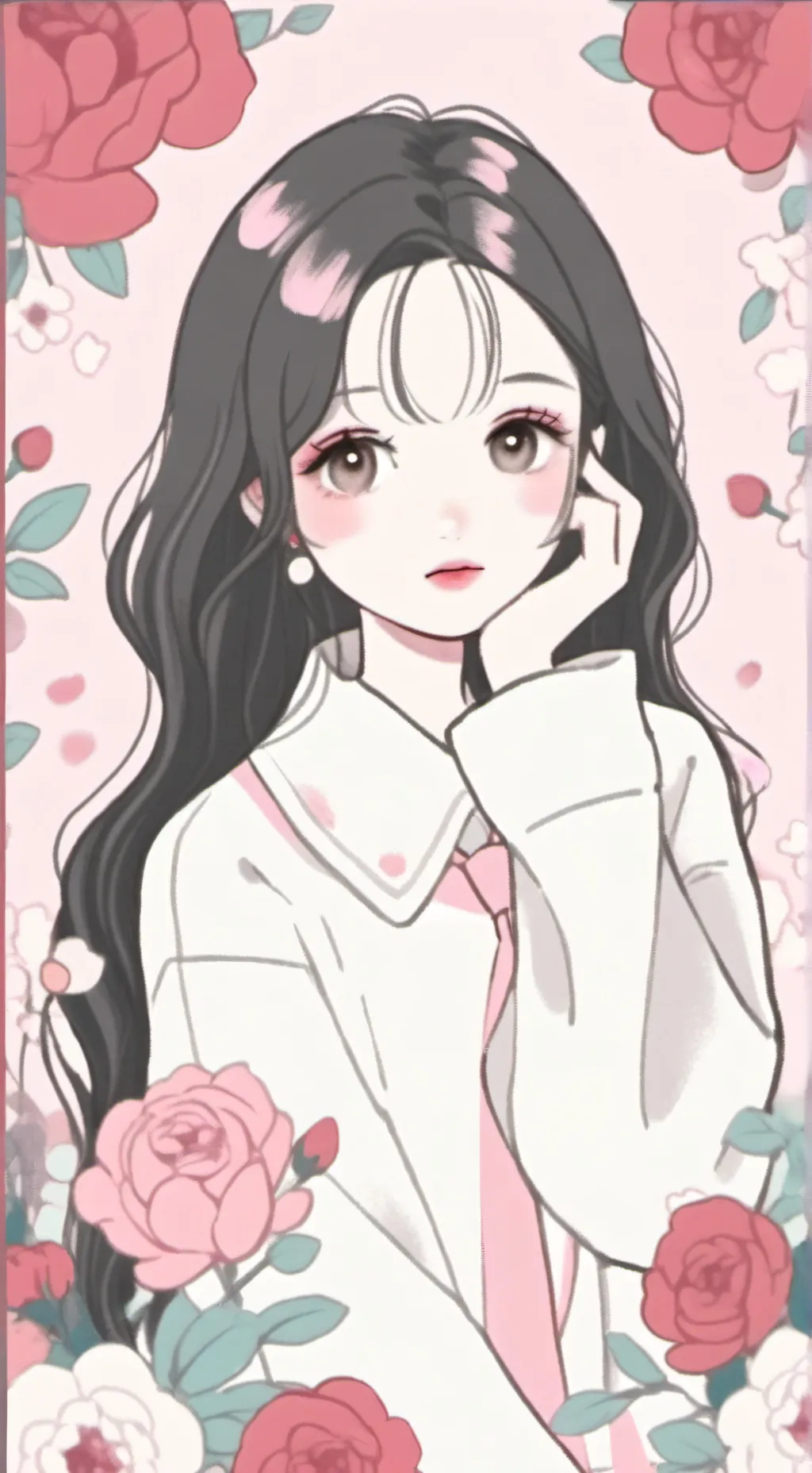 ai character: rin...korizen background
