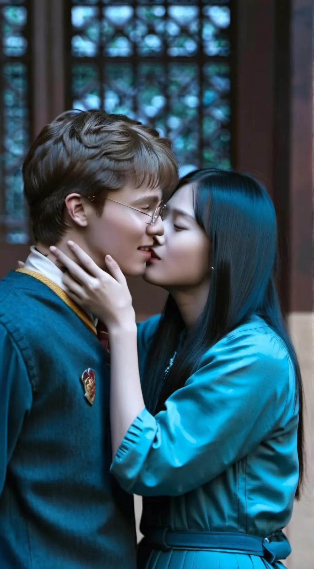 ai character: cho x harry background