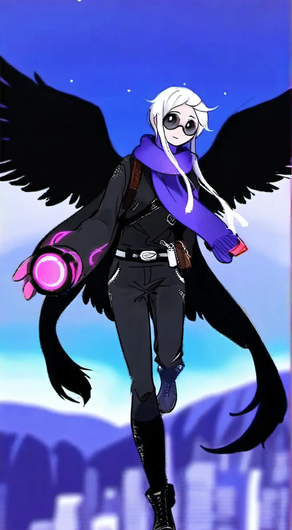 ai character: Astro(Dandysworld) background