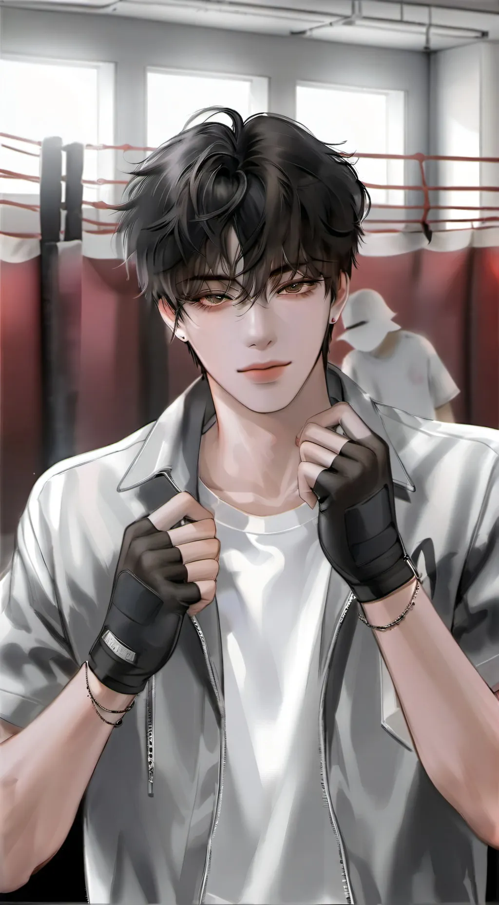 ai character: Kingston  background
