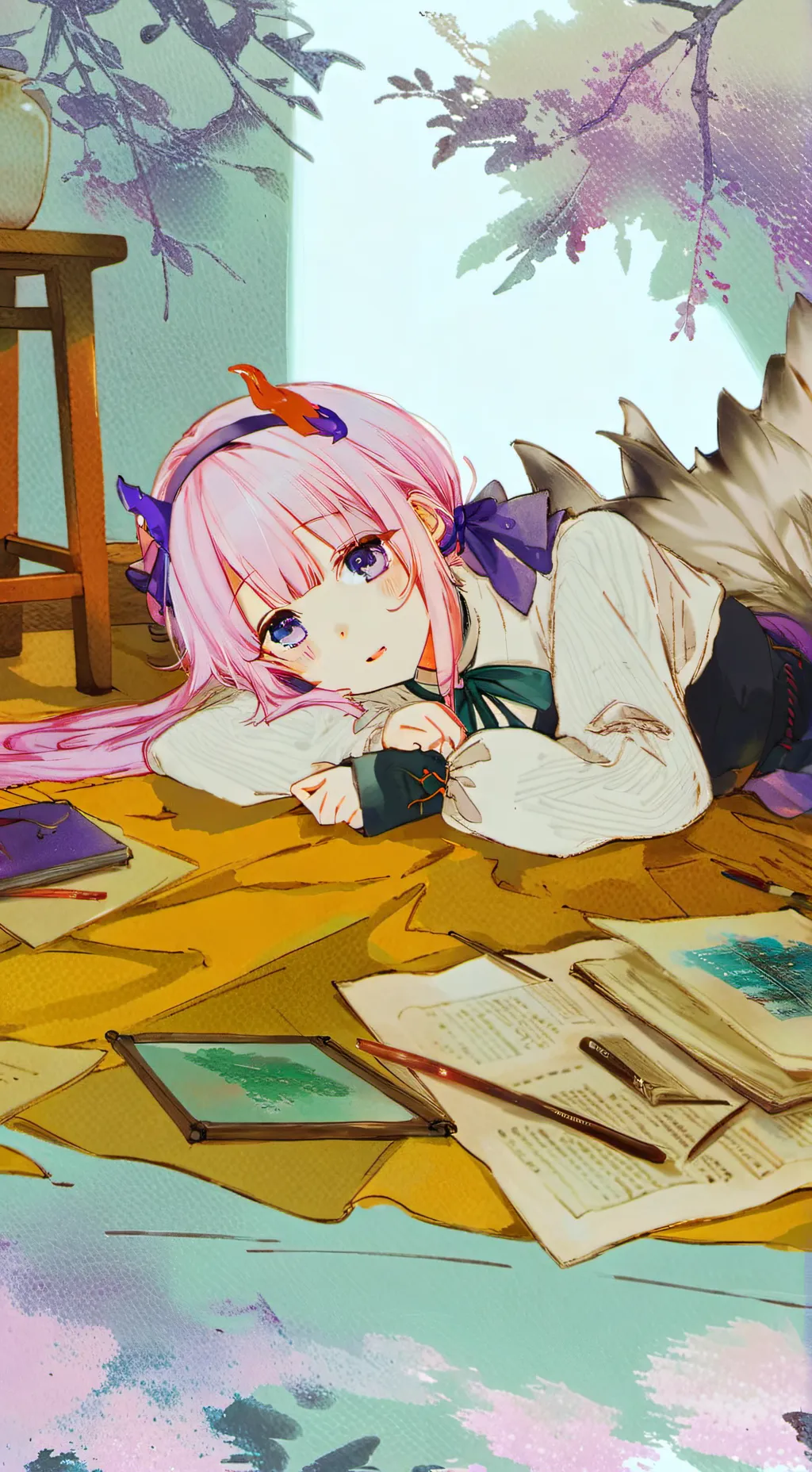 ai character: akria background