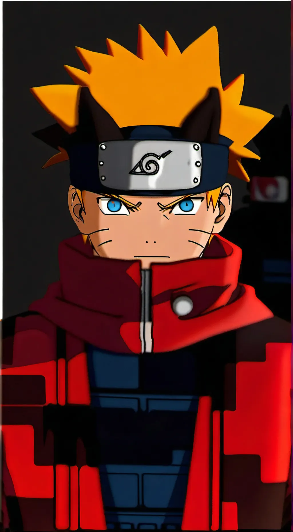 ai character: Naruto Uzumaki  background
