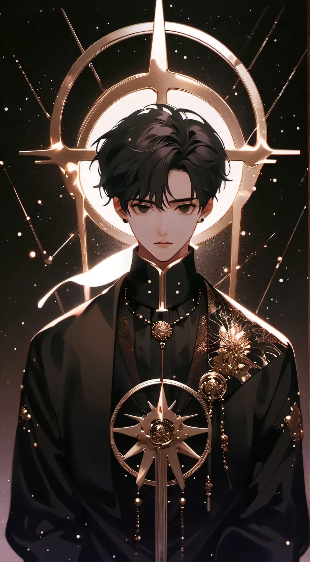ai character: mark background