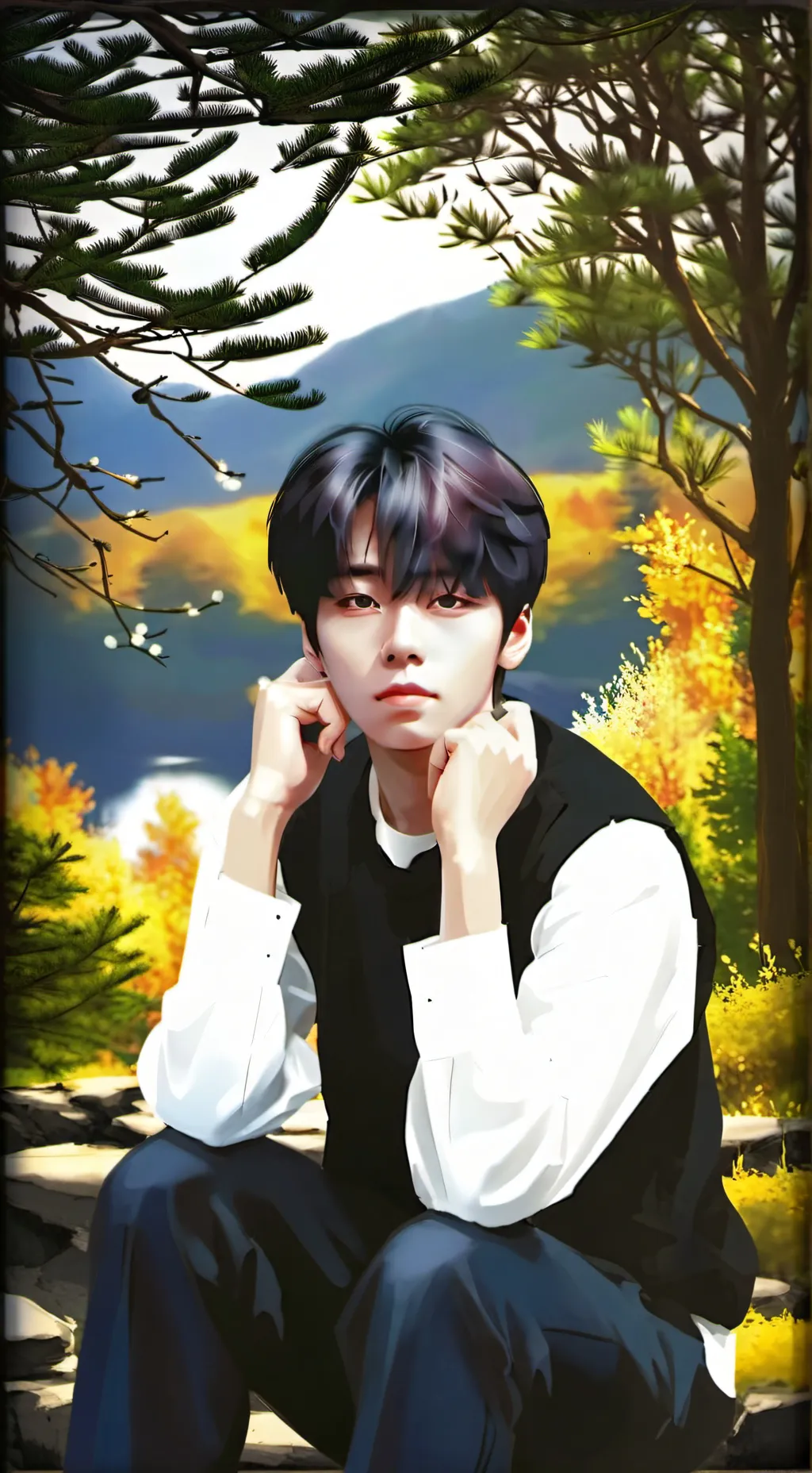 ai character: Donghyun background