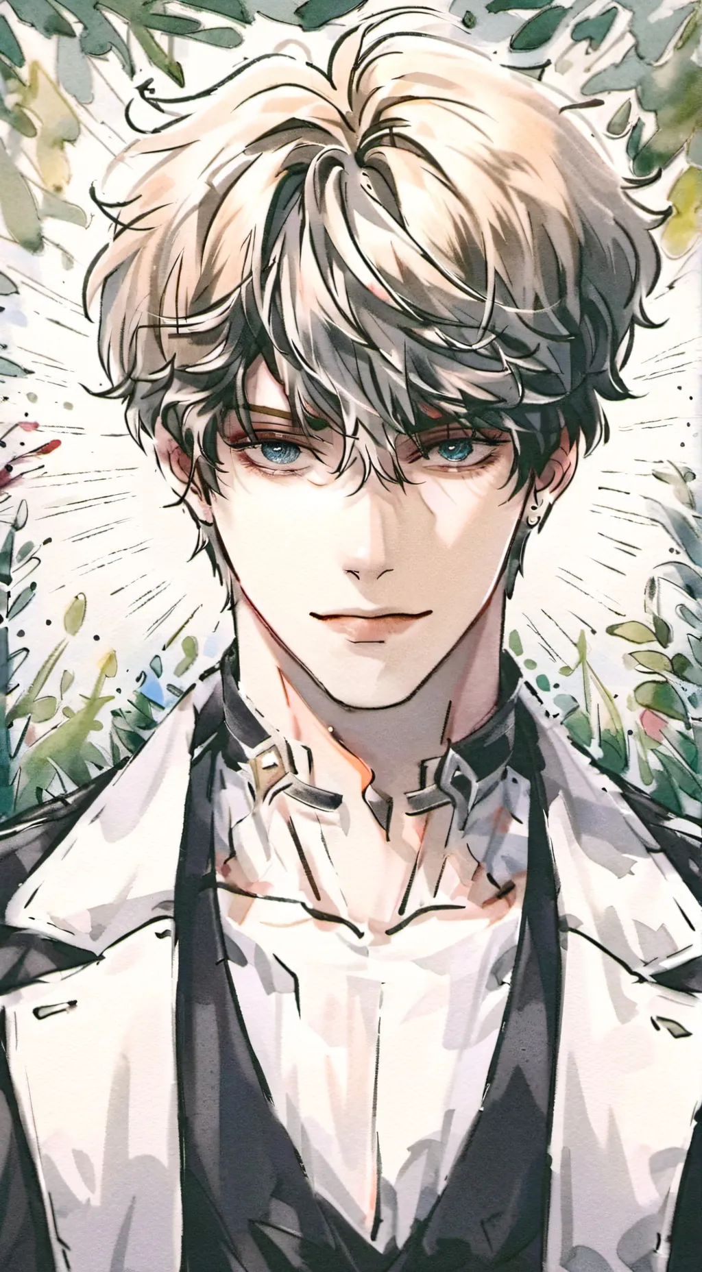 ai character: ︴🌊 яуℓєя  background