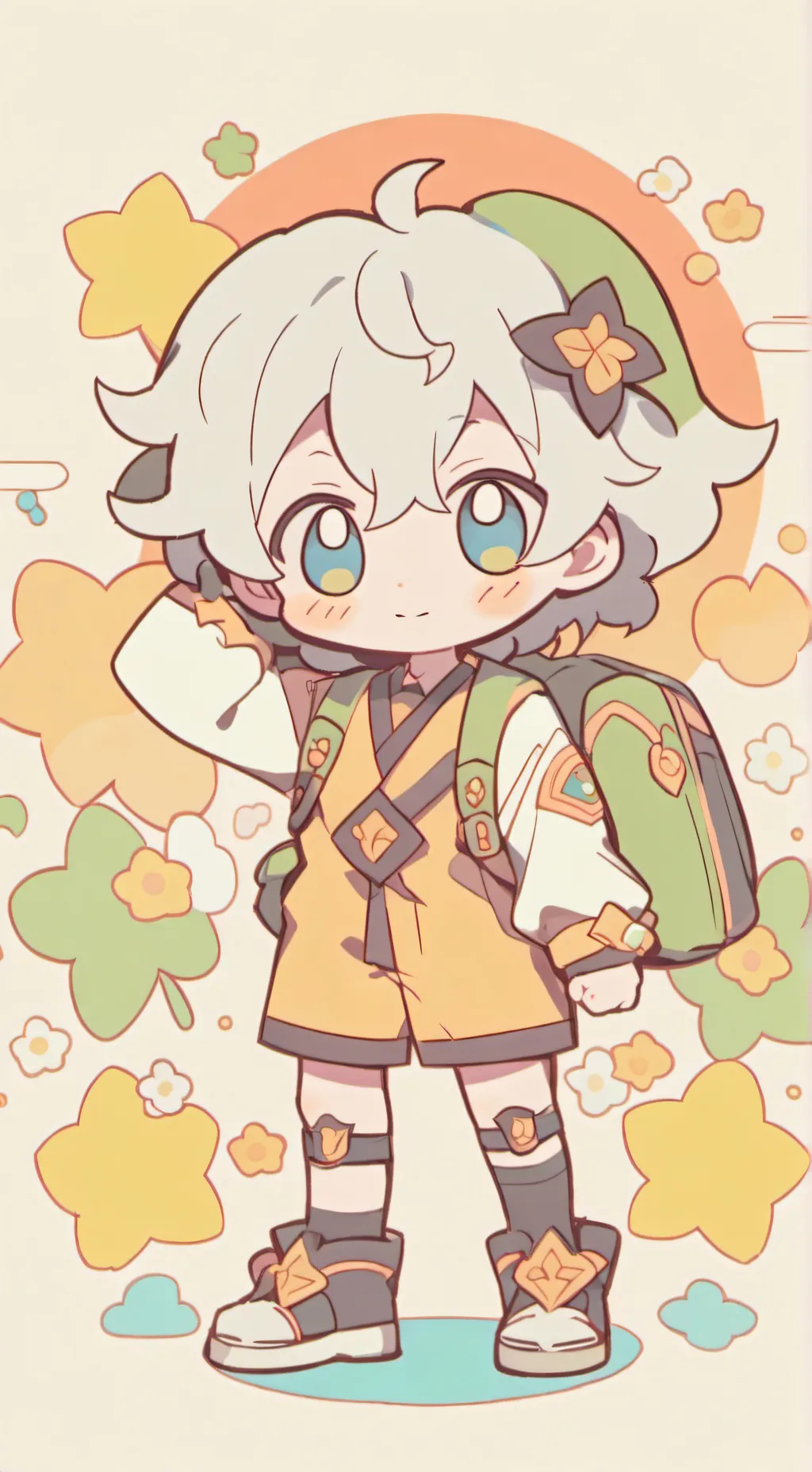 ai character: Sundrop  background