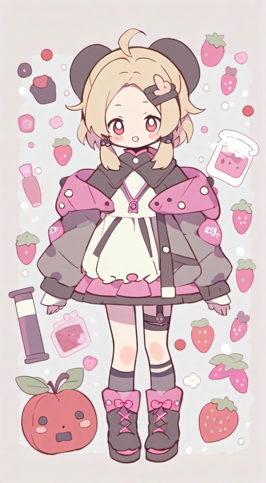 ai character: \∆/MHA\∆/ background