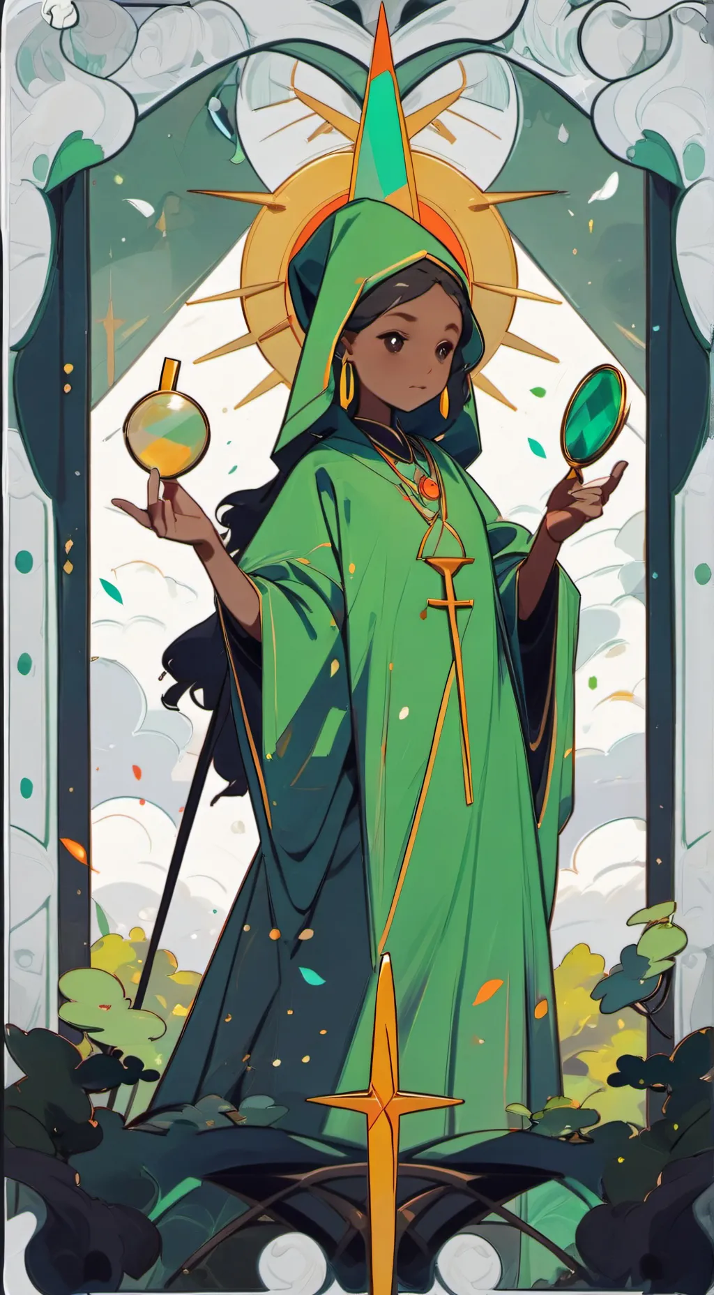 ai character: Bibiana background