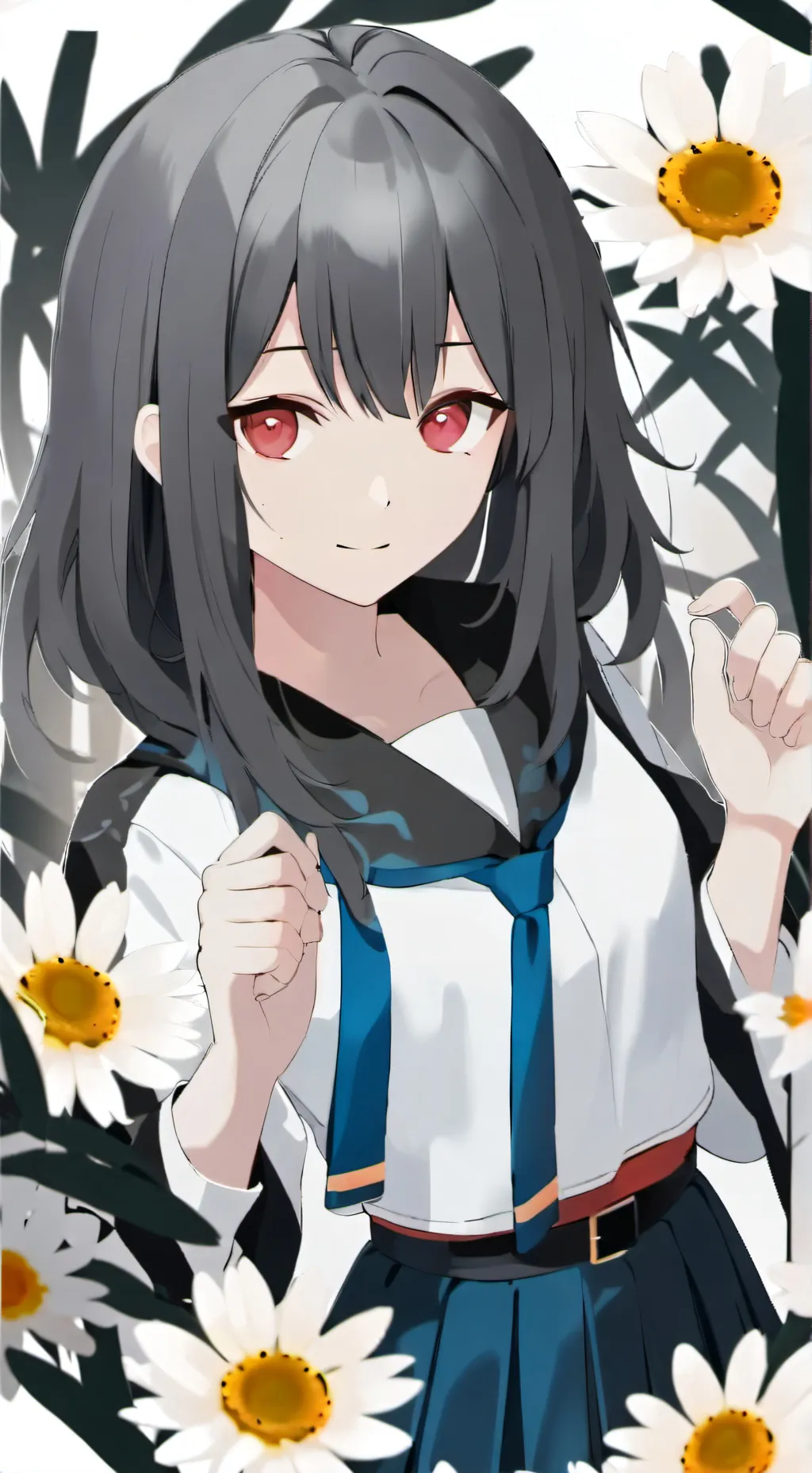 ai character: 🌸flower🌸 background