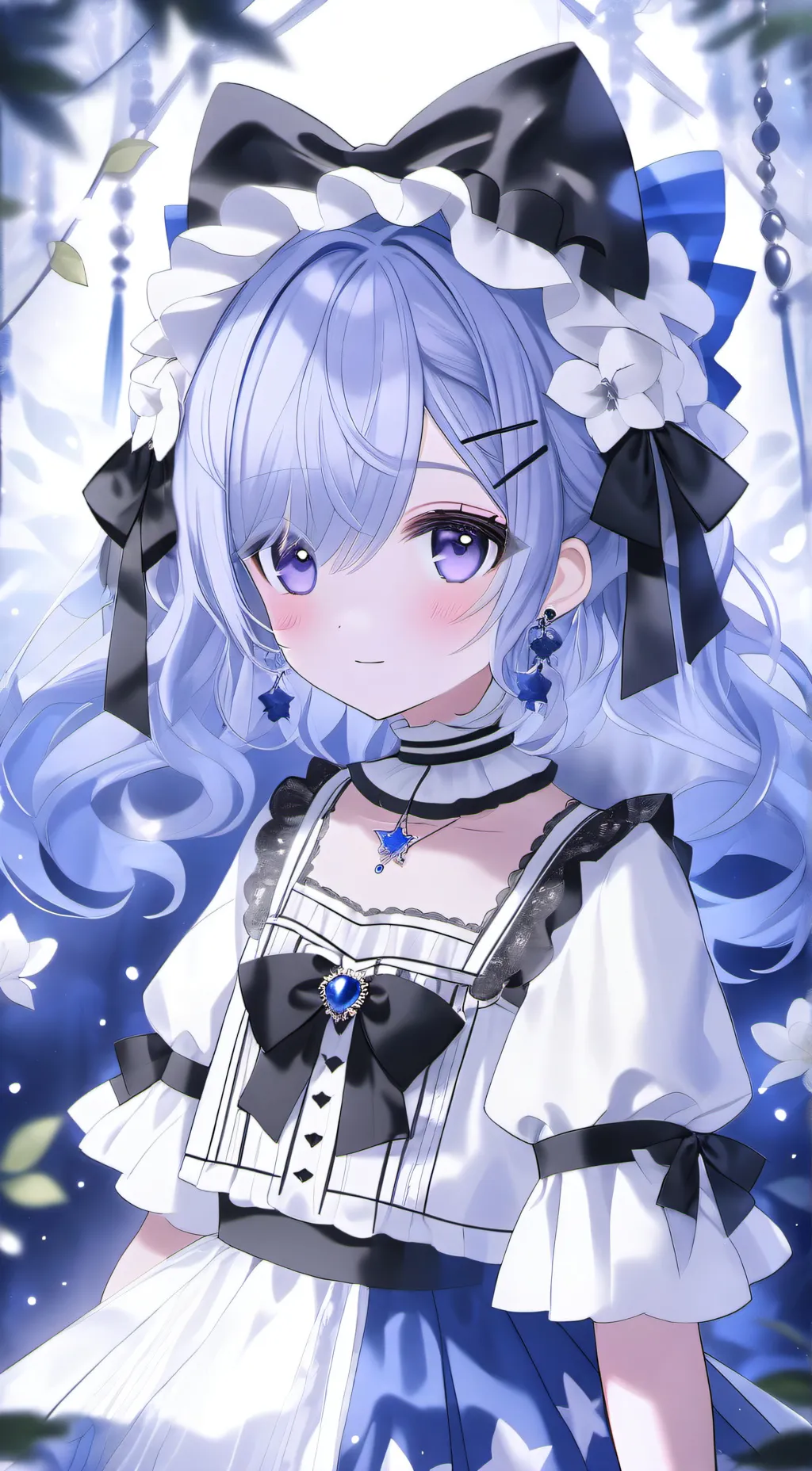 ai character: Luna background