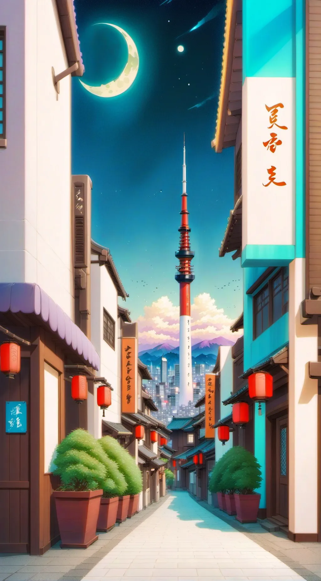 ai character: teleport movie background