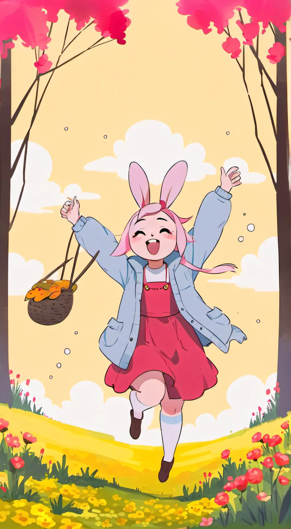 ai character: Pinki background
