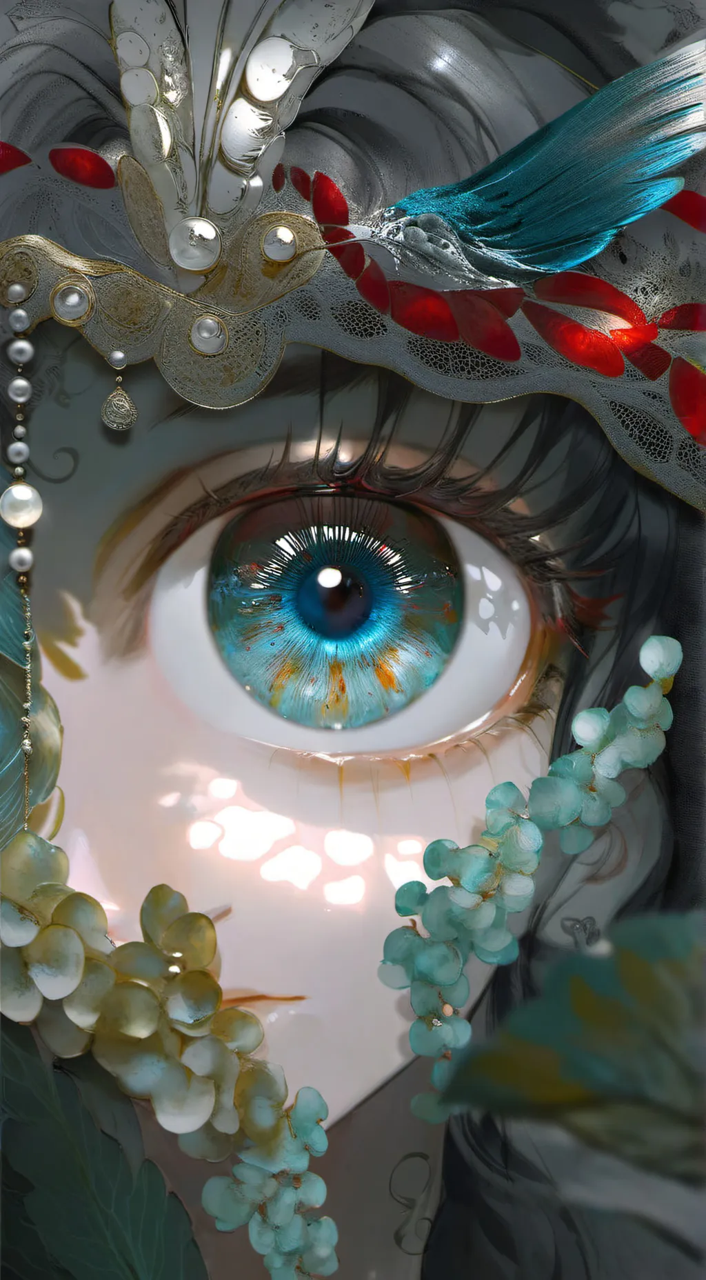 ai character: quiet doll background