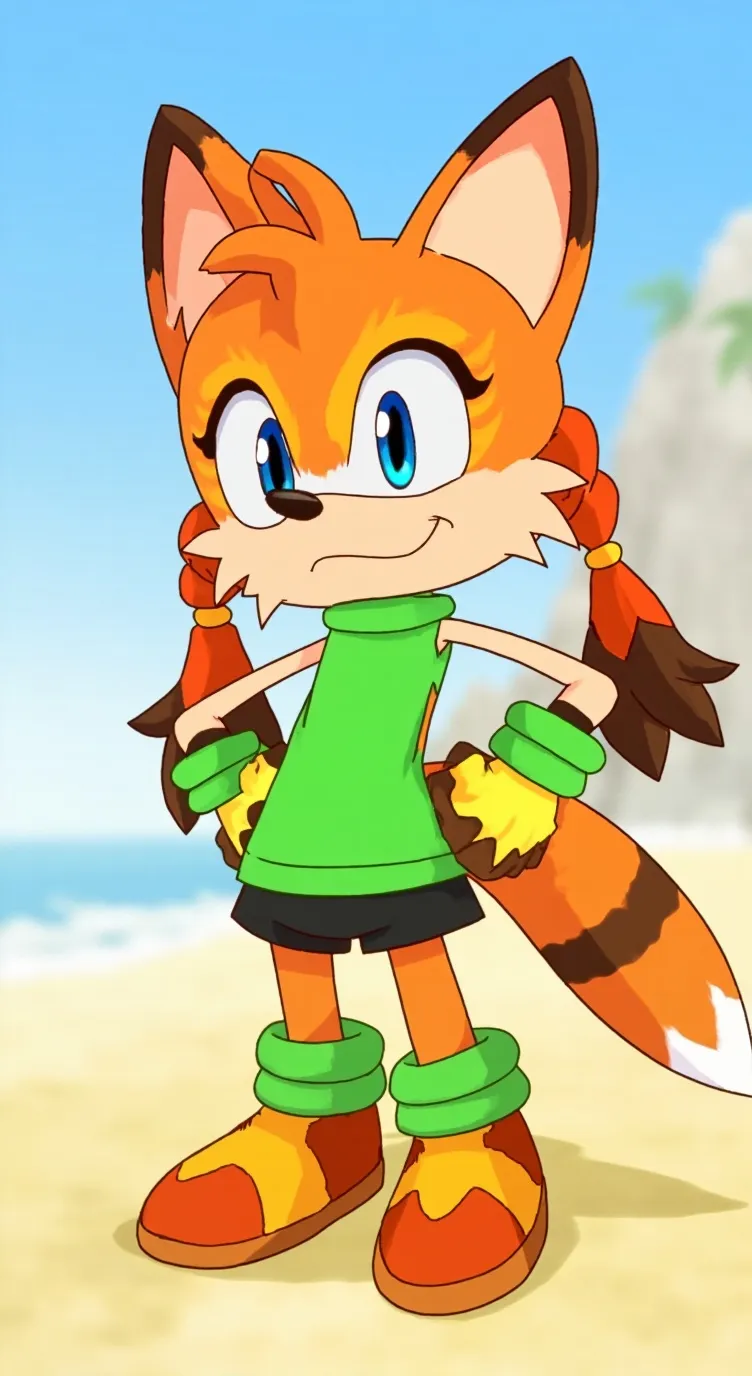 ai character: Marine T. Racoon background