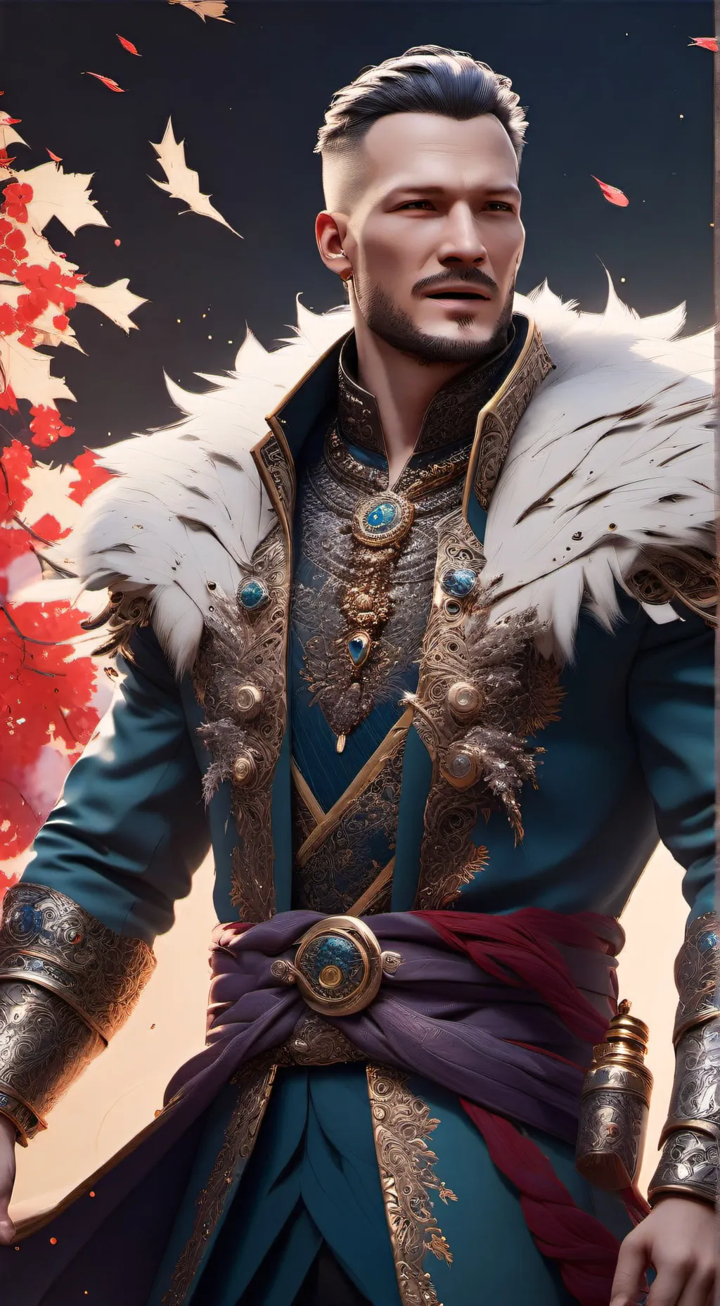 ai character: Джон  background