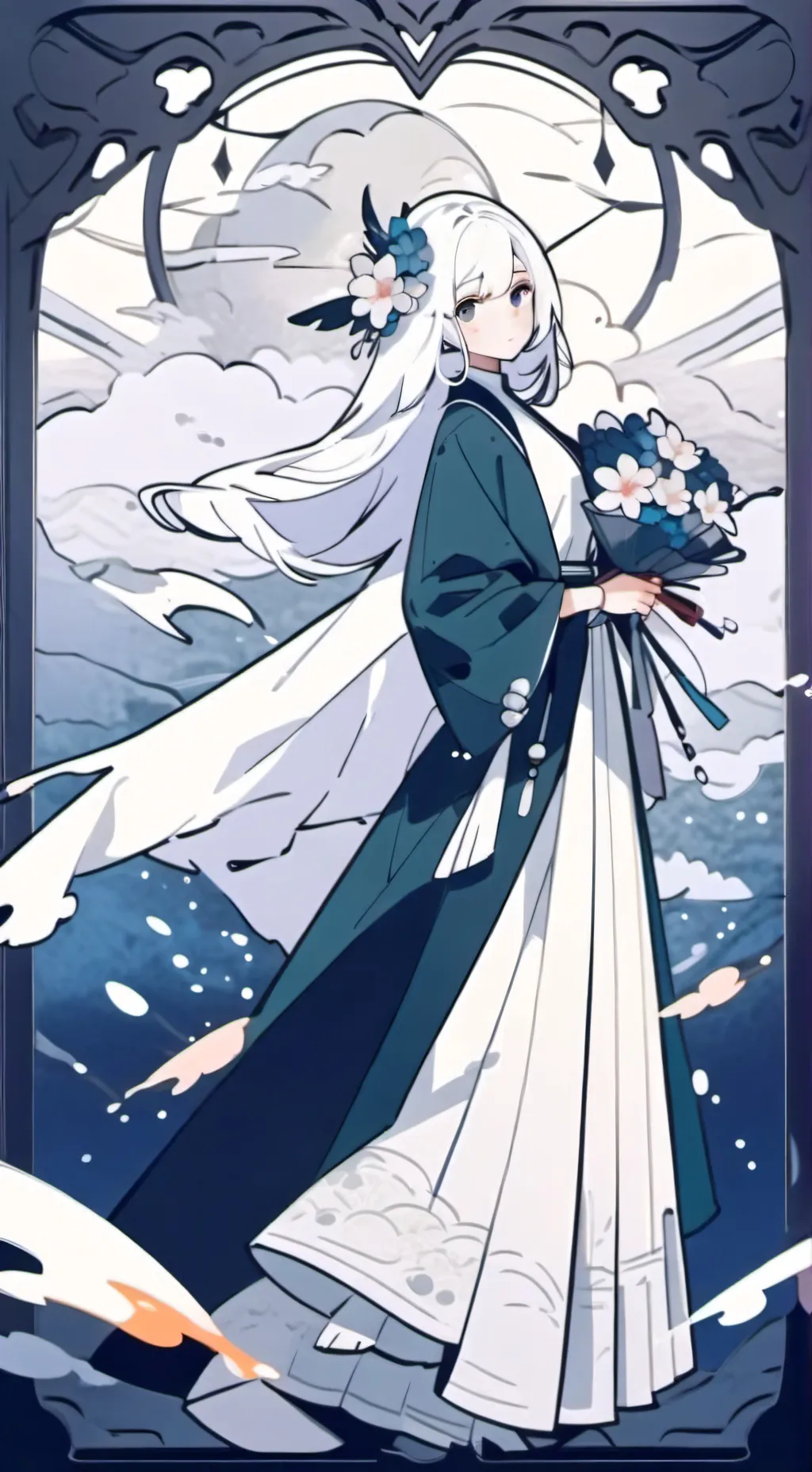 ai character: Bassie room...  background