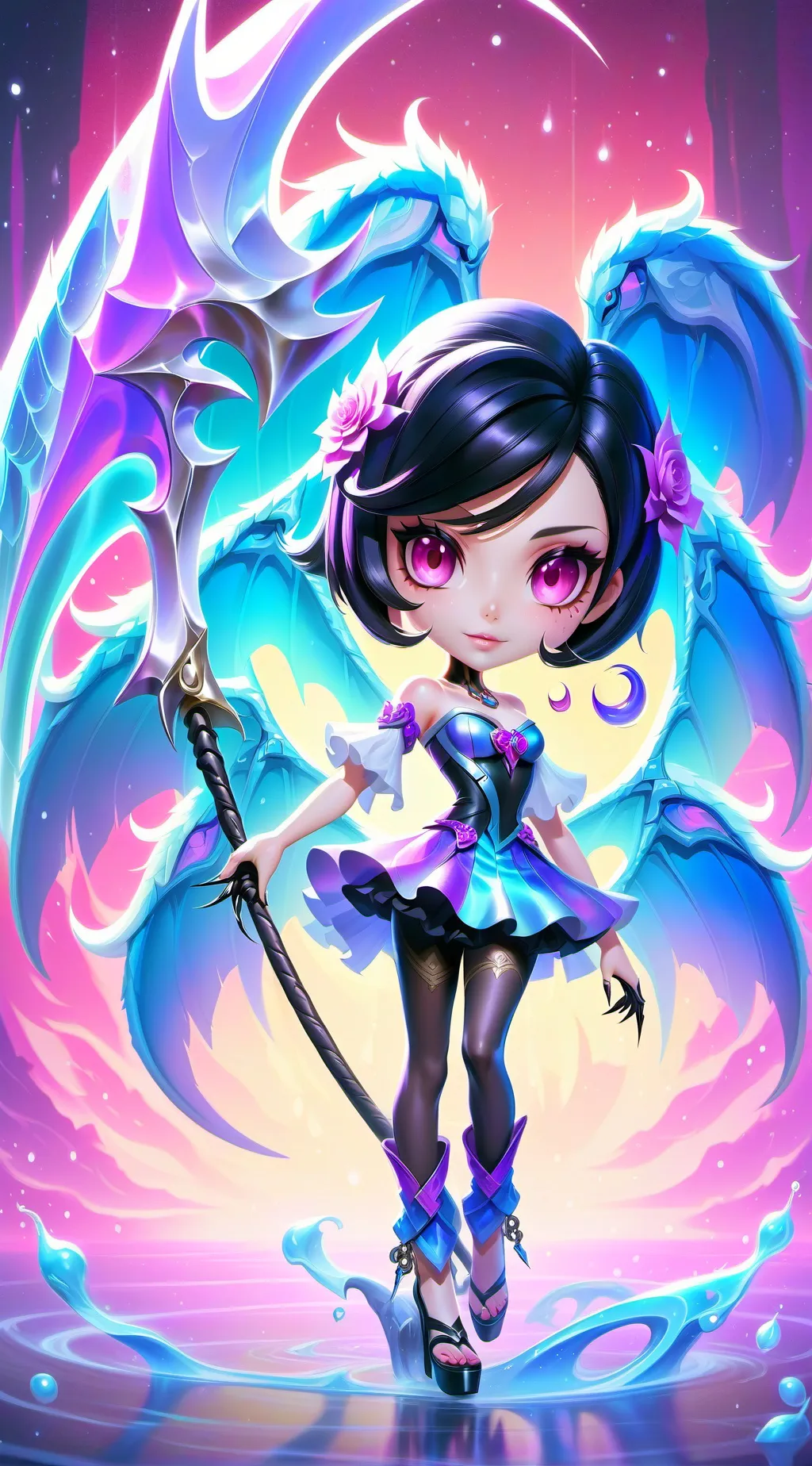 ai character: Cereza (Bayonetta) background