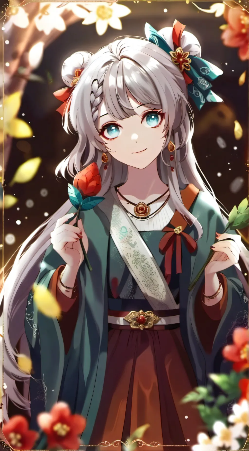 ai character: Ana  background