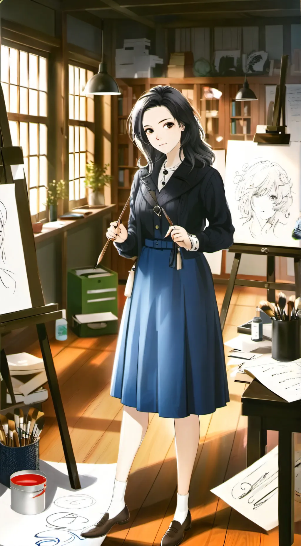 ai character: fernanda background