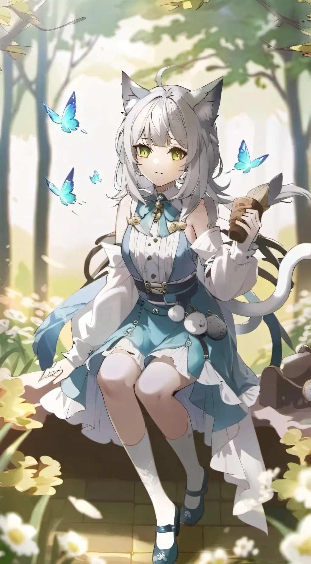 ai character: Dove background