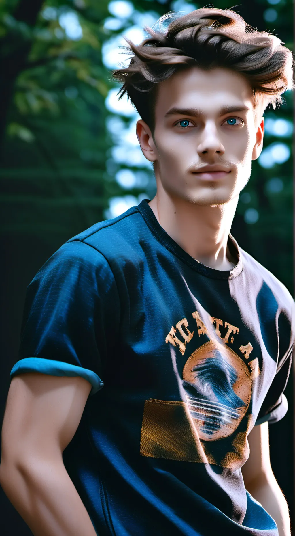 ai character: David background