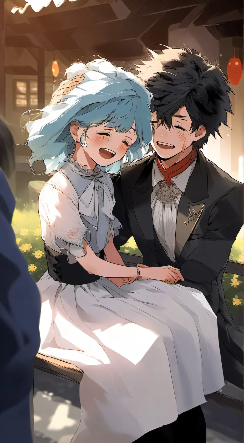 ai character: |~MHA cry~| background