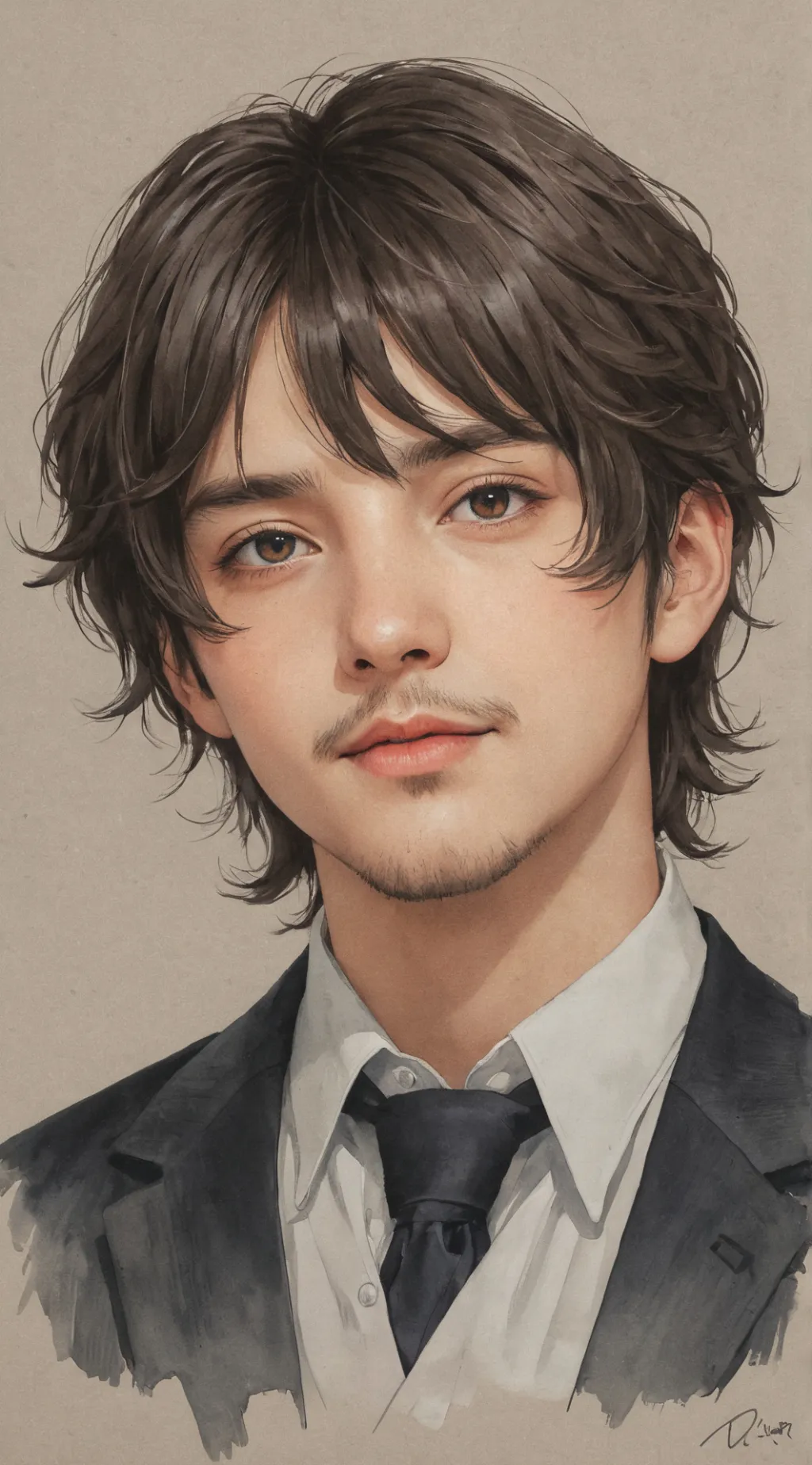 ai character: George  background