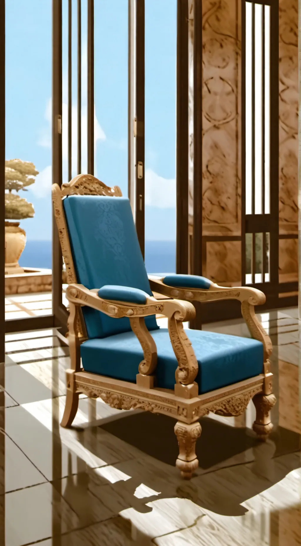 ai character: Chair background