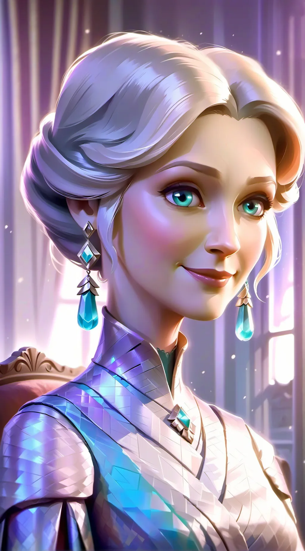 ai character: Aunt Millie background