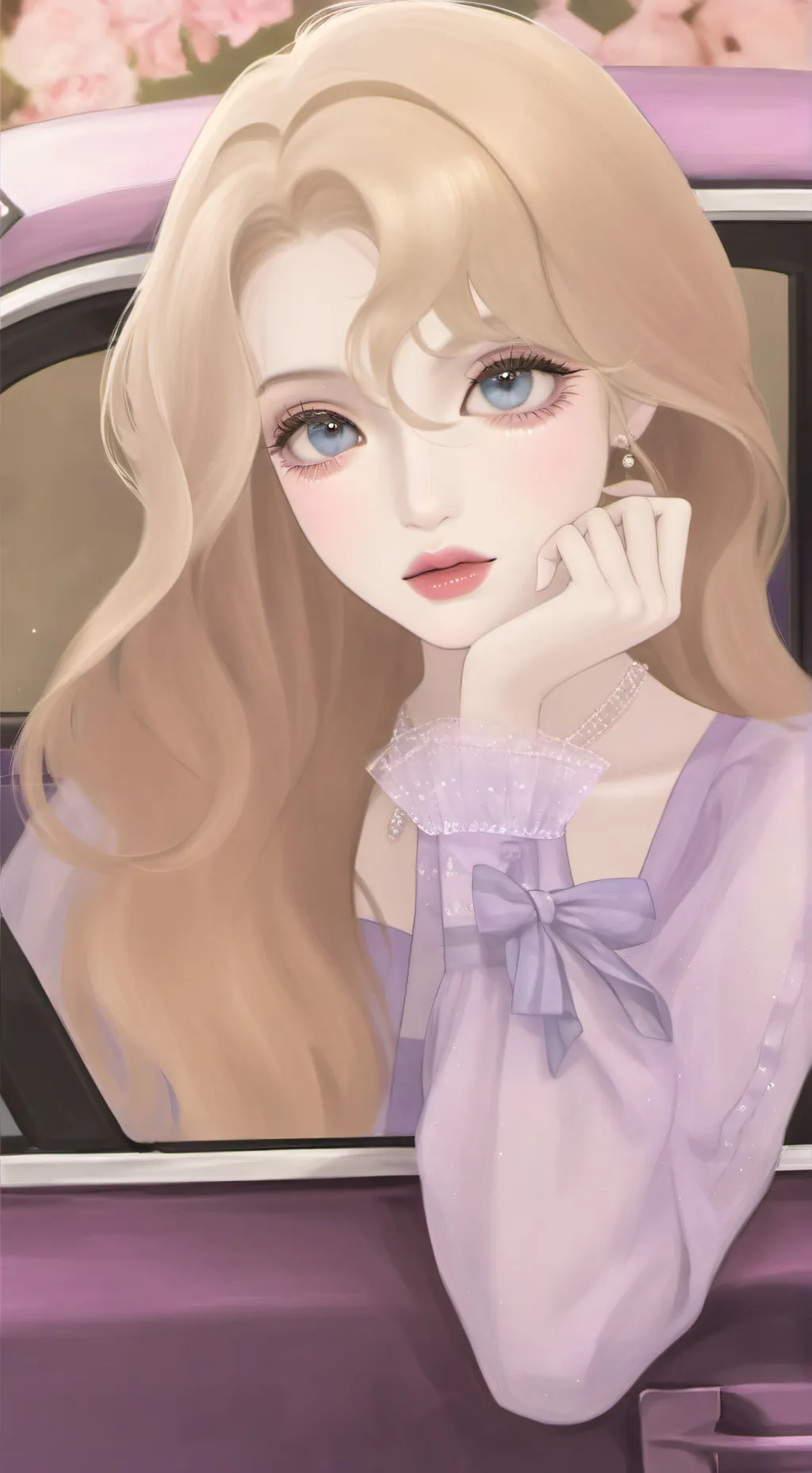 ai character: EMILY  background