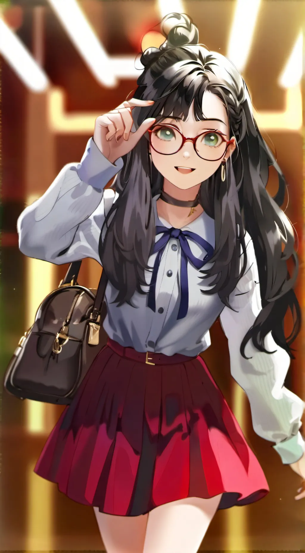 ai character: Aoi background