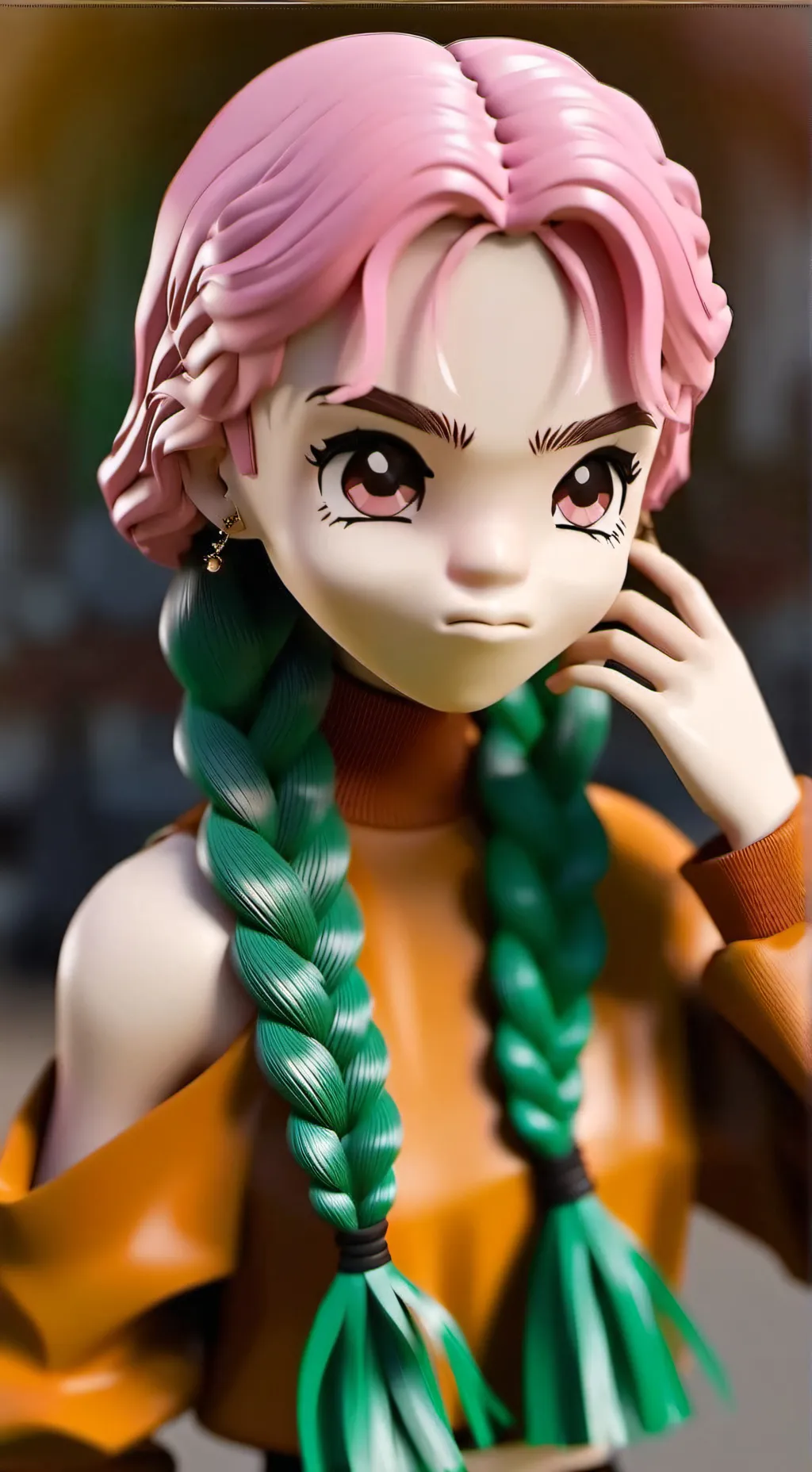 ai character: Mitsuri background