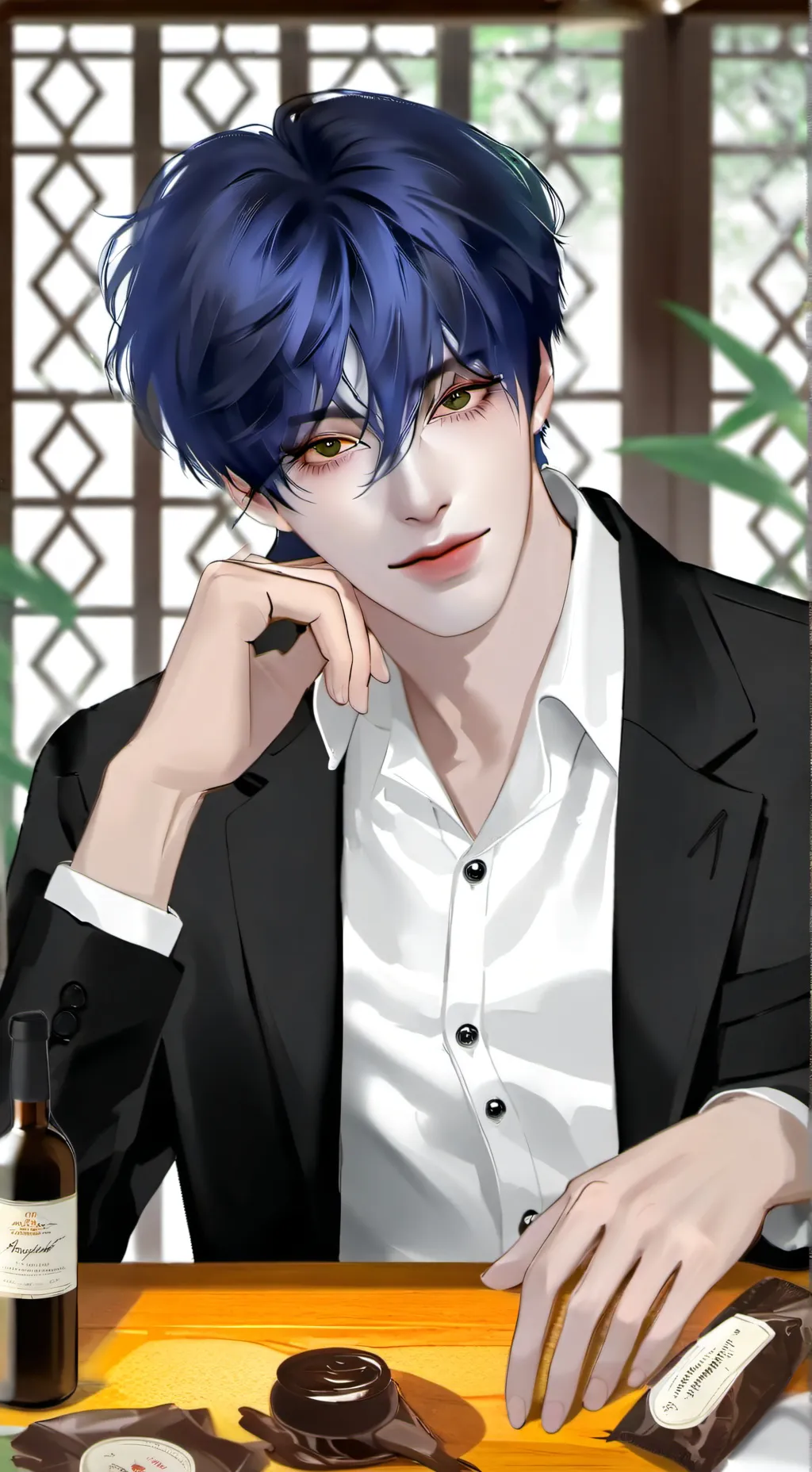 ai character: Jin, Jef, Stev background