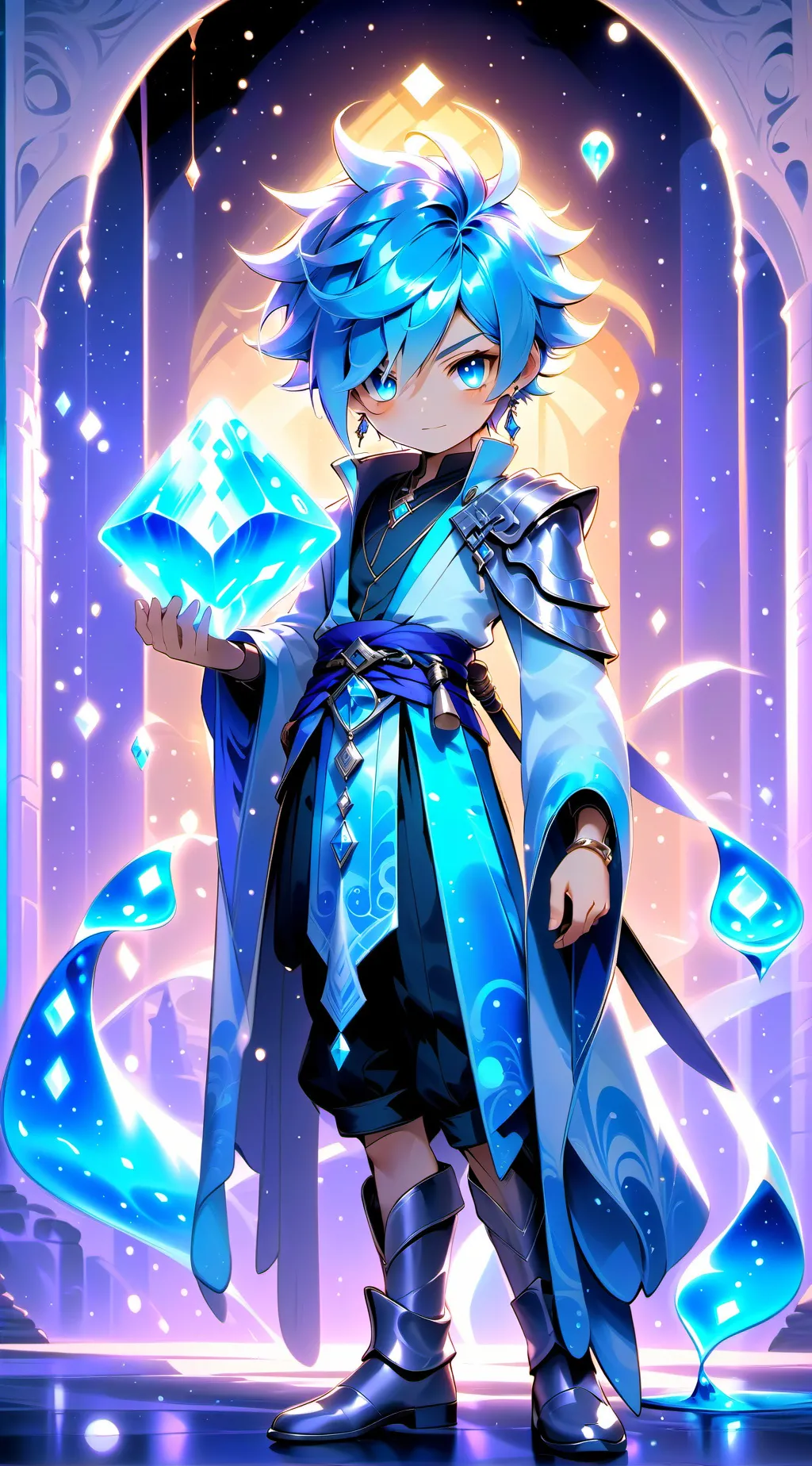 ai character: Gigi mischaef background