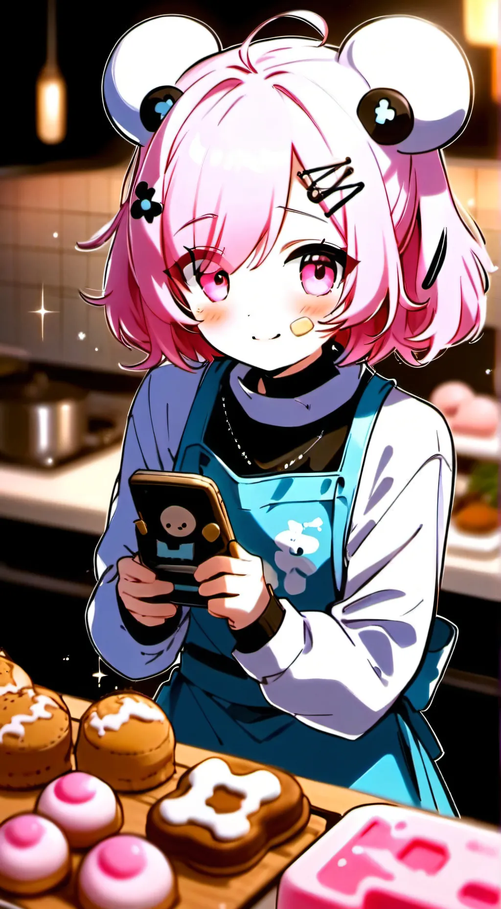 ai character: Candy background