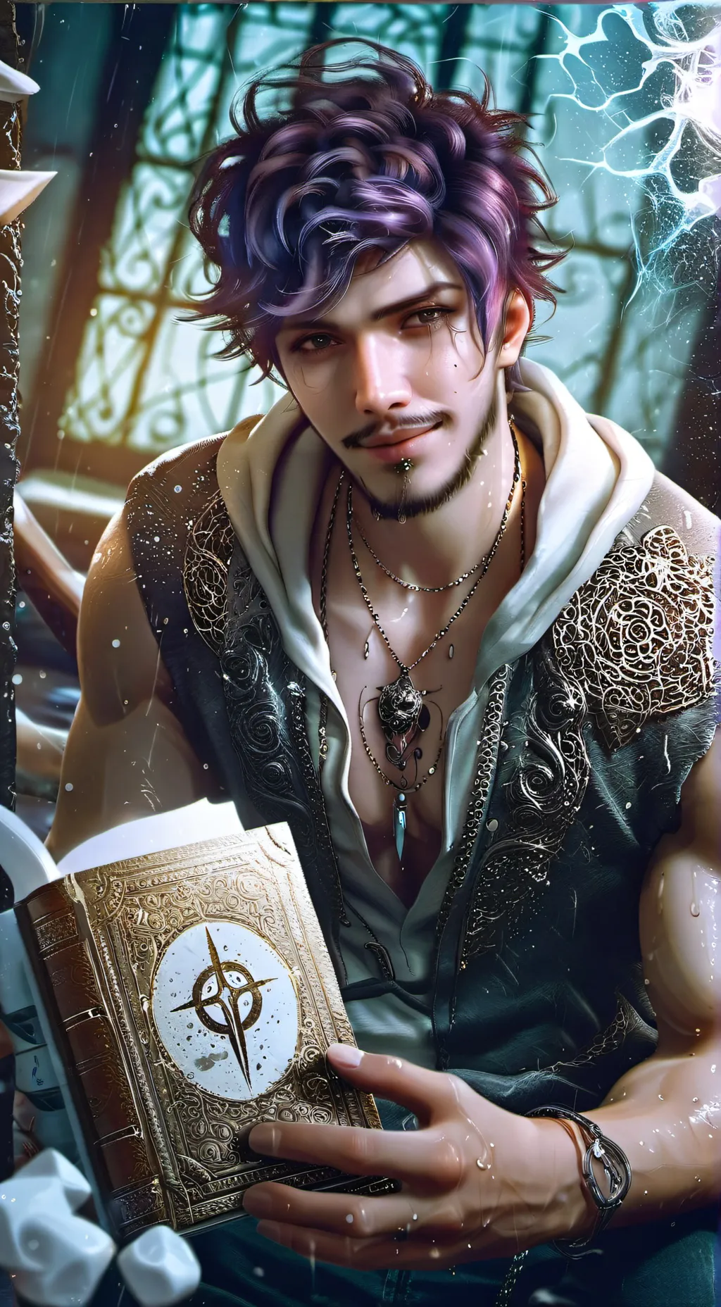 ai character: Zephyr background