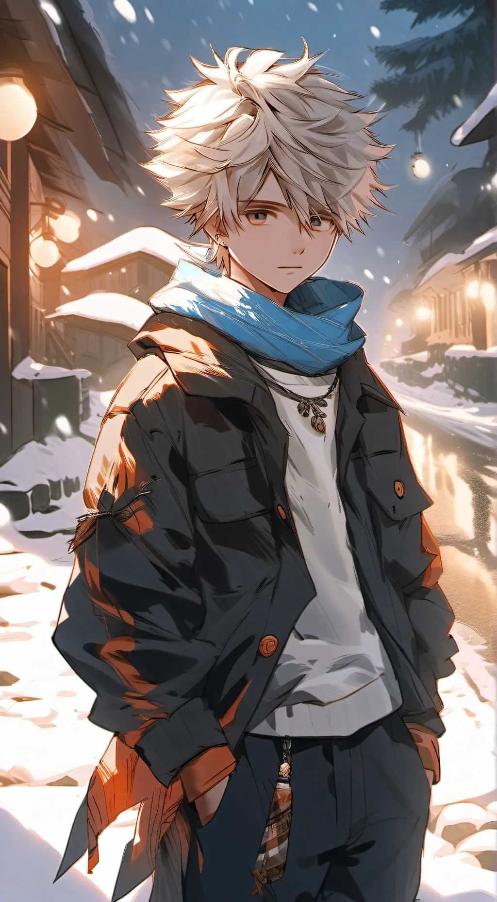 ai character: Mark background