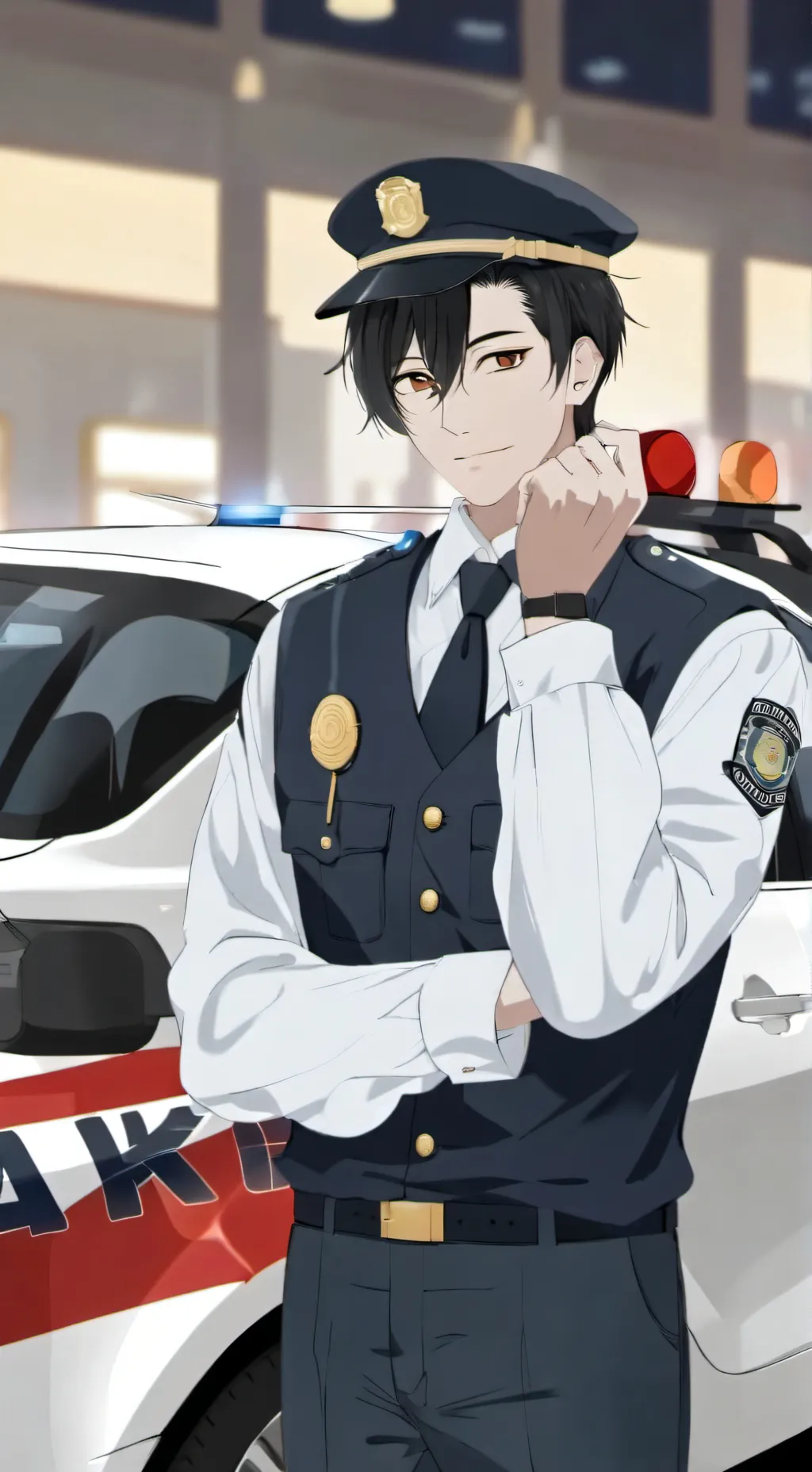 ai character: Officer Davidson background