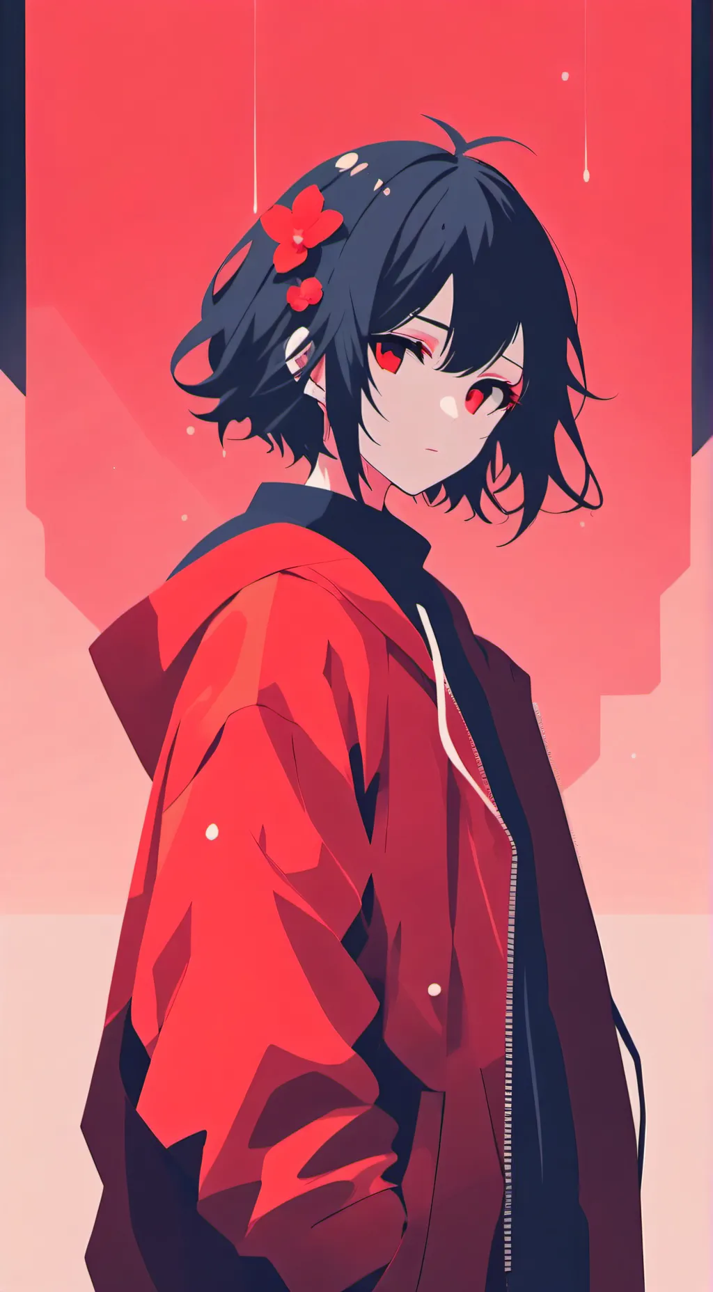 ai character: Nara🔴 background