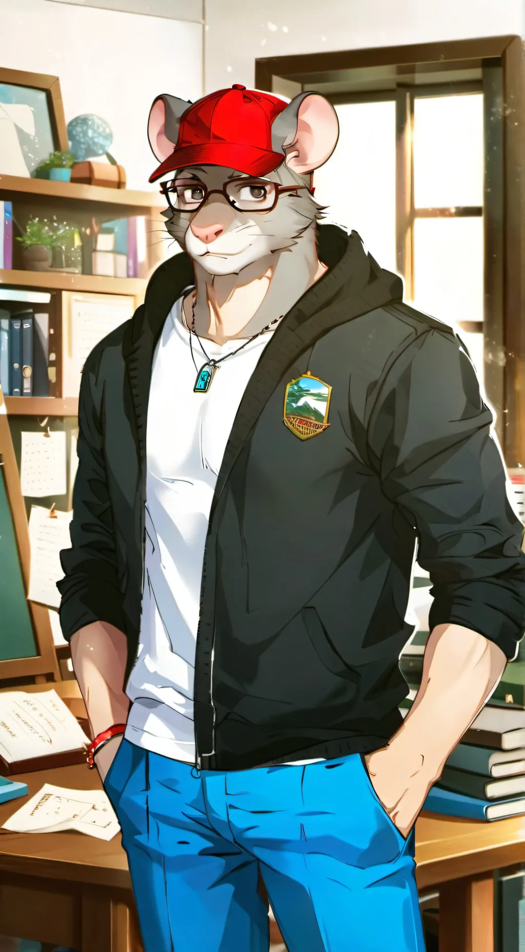ai character: Clover background