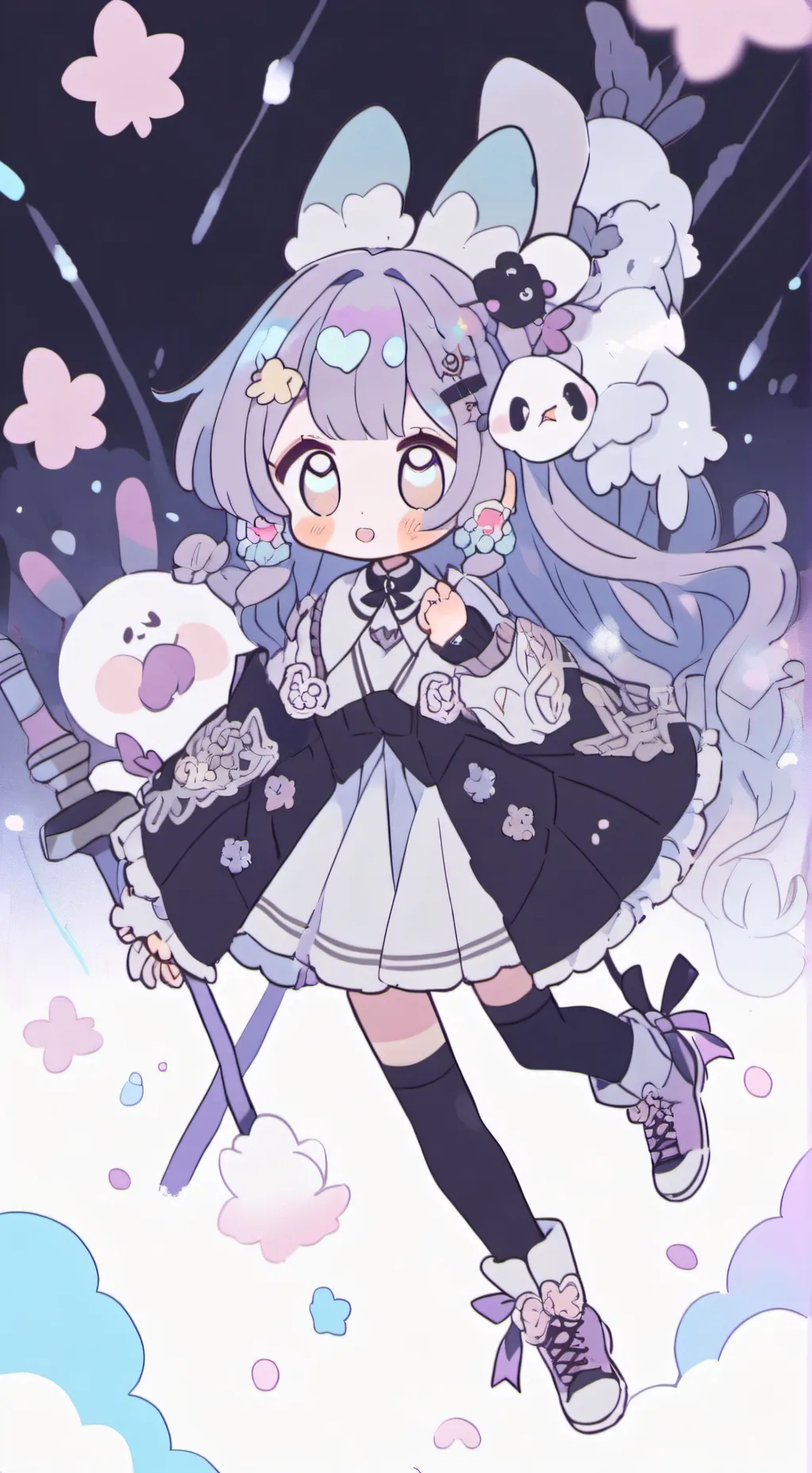ai character: Sining Battle background