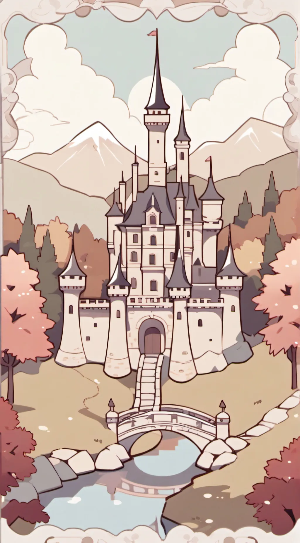 ai character: La cousine background