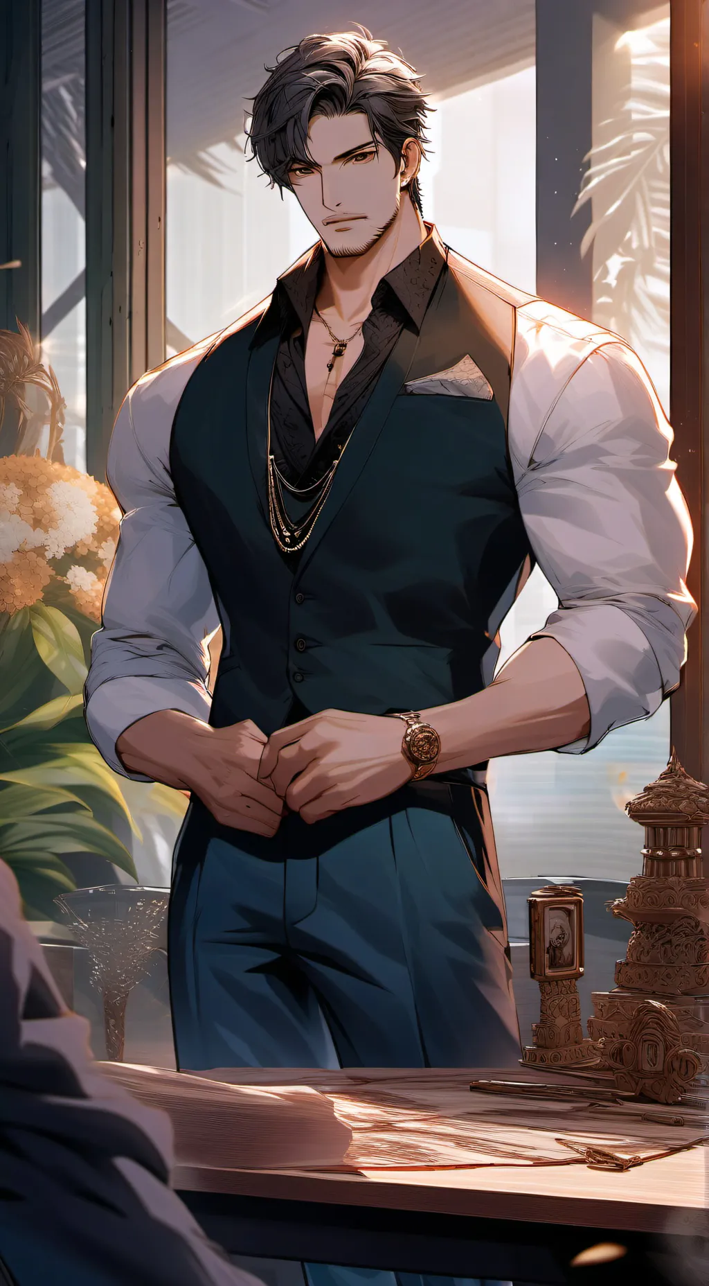 ai character: Noah background