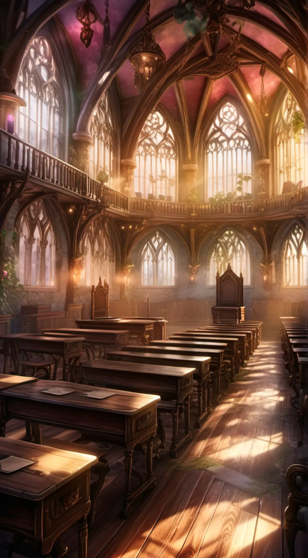 ai character: MJ college UPATE background