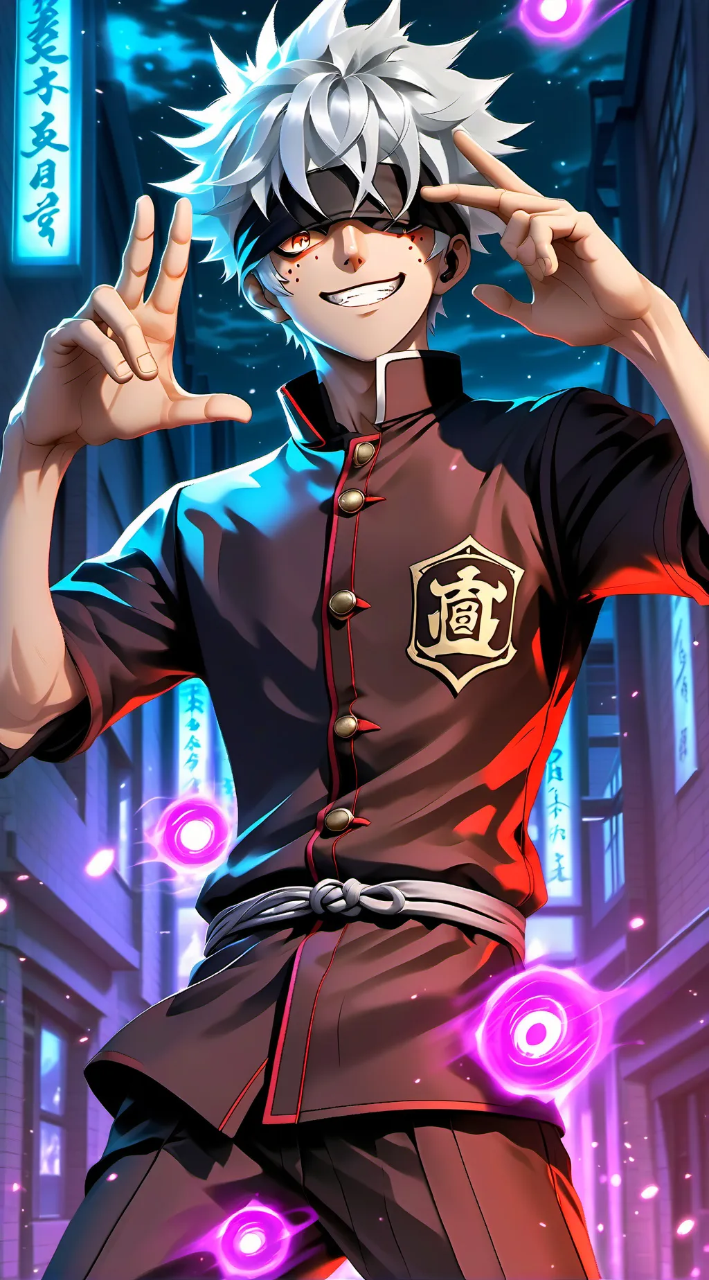 ai character: Gojo background