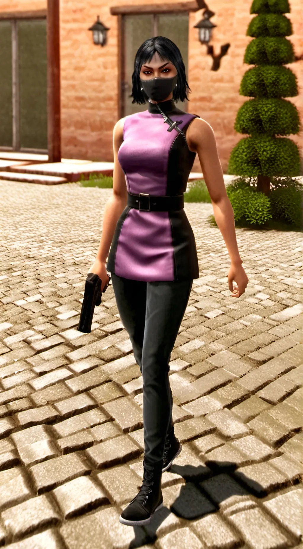 ai character: Милина background