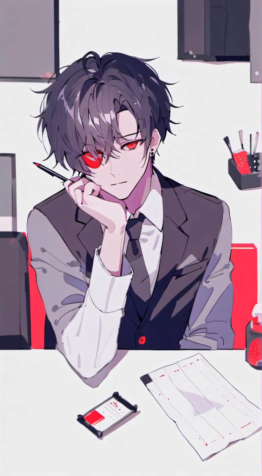ai character: Victor background